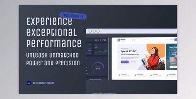 Web-Site Promo Presentation (Videohive 55058173) - AE Project