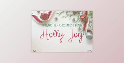 Holly Joy - Elegant Handwritten Font