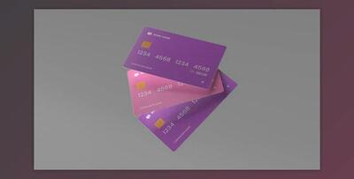 Credit Card Promo Mockup (Videohive 50280817) - AE Project