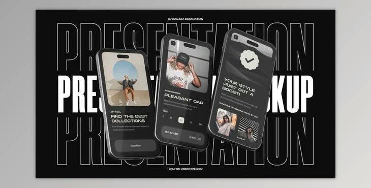 Phone Mockup Presentation (Videohive 51011668) - AE Project