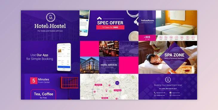 Hotel & Hostel Promo (Videohive 16727733) - AE Project