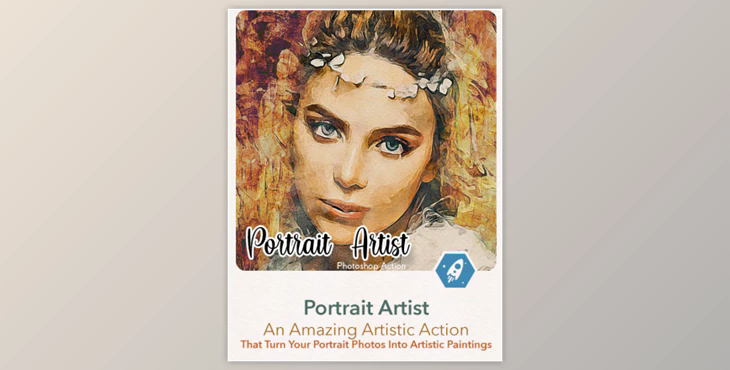 Portrait Artist By DesignRocketNet (ABR, PAT, ATN, CSH)