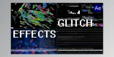 Glitch Effects for After Effects (Videohive 50051243) - AE Project