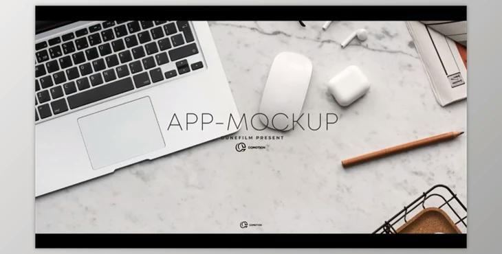 App Mockup Presentation (Motionarray 901777) - AE Project