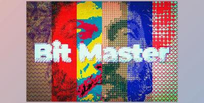 Bit Master – Bitmap PSD Template CreativeMarket - 7320479