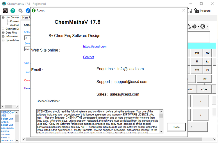 ChemMaths 18.0