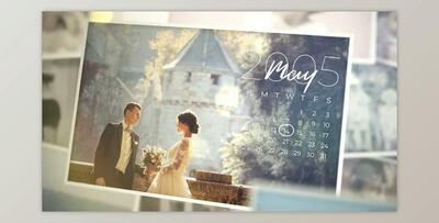 Sweet Memories Calendar Slideshow (Videohive 24581453) - AE Project
