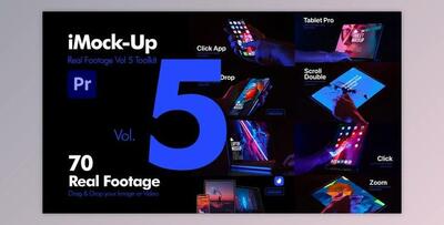 iMock-Up Real Footage Vol 5 Toolkit for Premiere Pro (Videohive 31763091) - PR Project