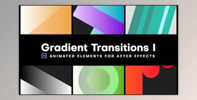 Gradient Transitions I (Videohive 43803980) - AE Project