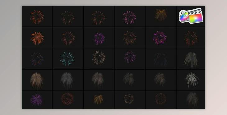 Fireworks for FCPX (Videohive 49598534)