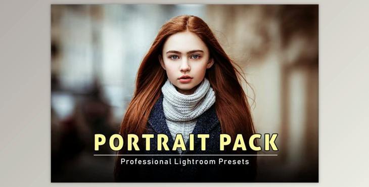 Portrait Pack Lightroom Presets Creativemarket 2555720