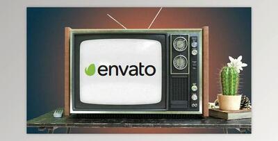 Vintage TV Logo (Videohive 26439056) - AE Project