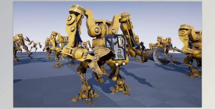 Unreal engine - SCI FI: Mining Mech v4.27