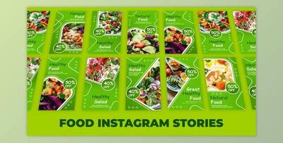 Food Instagram Story Template (Videohive 36766659) - AE Project