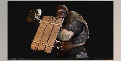 Unreal Engine - Fantasy Giant's - Modular Male with Randomization (Engine version 4.25- 4.27- 5.1)