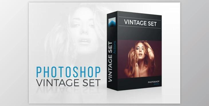 Vintage Photoshop actions set By Gianluca Muscelli