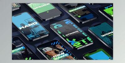 Dynamic Sports Stories (Videohive 39806158) - AE Project