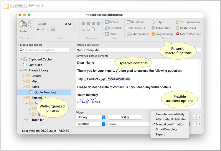 PhraseExpress v17.0.123 for Windows + Keygen