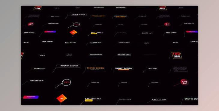 Call Out Title Pack (Videohive 32205294) - AE Project