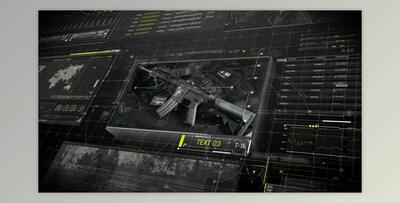 Dark Digital Technology Slides (Videohive 36063608) - AE Project