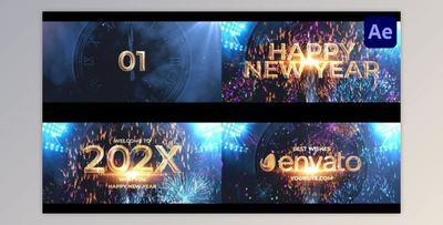 Happy New Year Countdown for After Effects (Videohive 49371358) - AE Project