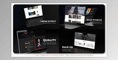 Laptop Mockup Promo (Videohive 35002528) - AE Project