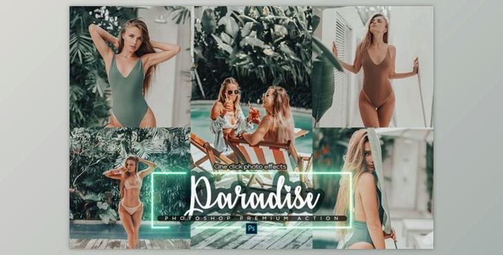 Paradise Photoshop Action by SupremeTones (ATN)