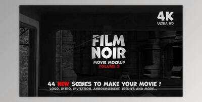 Film Noir – Movie Mockup Volume 2 (Videohive 36786181) - AE Project