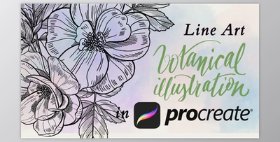 Botanical Illustration – Line Art in Procreate