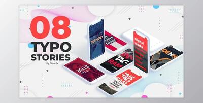 Typographic Stories (Videohive 43980283) - AE Project