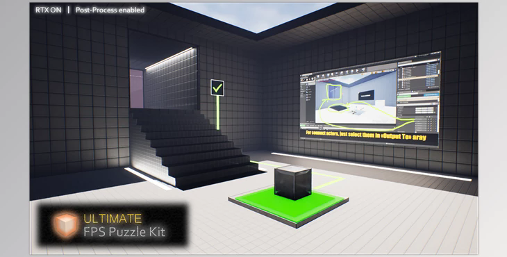 Unreal Engine - Ultimate FPS Puzzle Kit v5.3