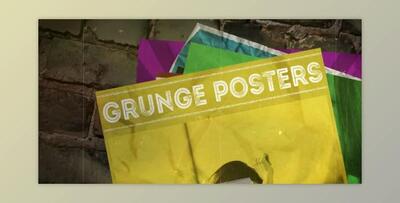 Grunge Posters (Videohive 19399978) - AE Project