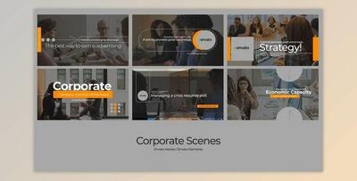 Corporate Typographic Scenes (Videohive 50661899) - AE Project