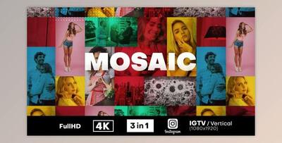 Mosaic Fast Intro (Videohive 30930486) - AE Project