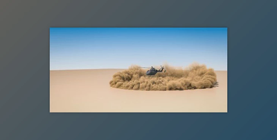 Learn to make Helicopter Dust in Houdini from Scratch