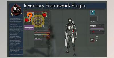 Unreal Engine - Inventory Framework Plugin v2.4