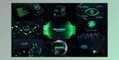 Cyber Technology Trailer (Videohive 31019182) - AE Project