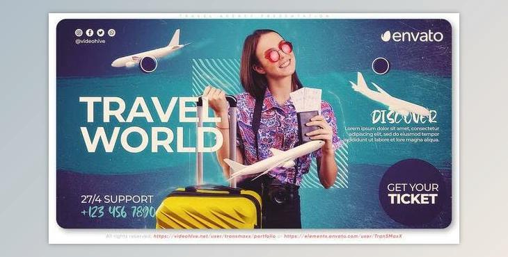 Travel Agency Presentation (Videohive 36476234) - AE Project