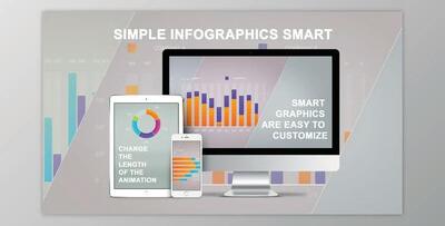 Simple infographics smart (Videohive 23714068) - AE Project
