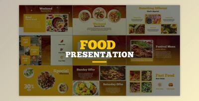 Food Presentation (Videohive 23079197) - AE Project
