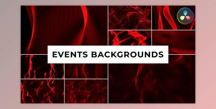 Events Backgrounds for DaVinci Resolve (Videohive 48362828)