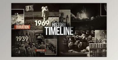 History Timeline Slideshow (Videohive 31658992) - AE Project