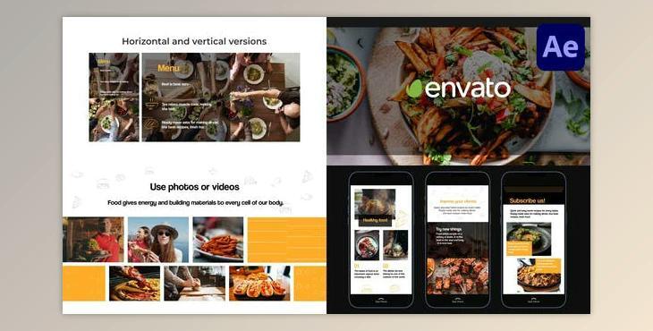 Food Promo for After Effects (Videohive 48282529) - AE Project