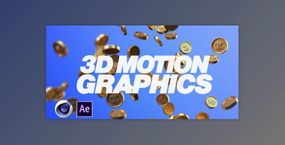 3D motion graphics with Cinema 4D and After effect