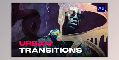 Urban Hip-Hop Transitions (Videohive 52989410) - AE Project