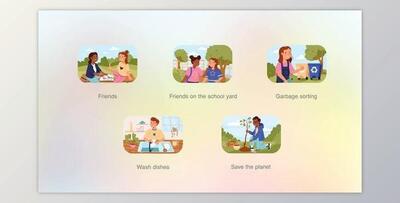 Friends – Child concepts (Videohive 42886823) - AE Project