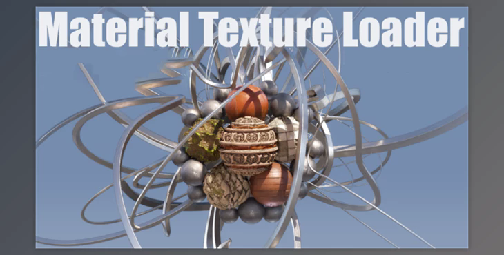 Material Texture Loader 1.830 for 3DS Max 2016 - 2025