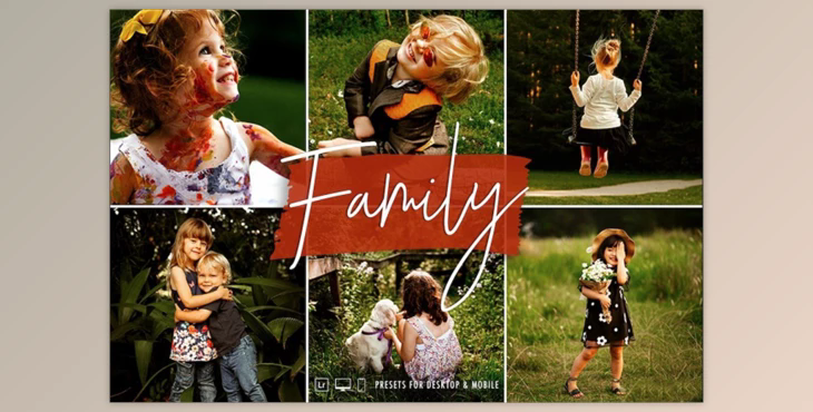 The Family Lightroom Preset Collection by Signature Edits