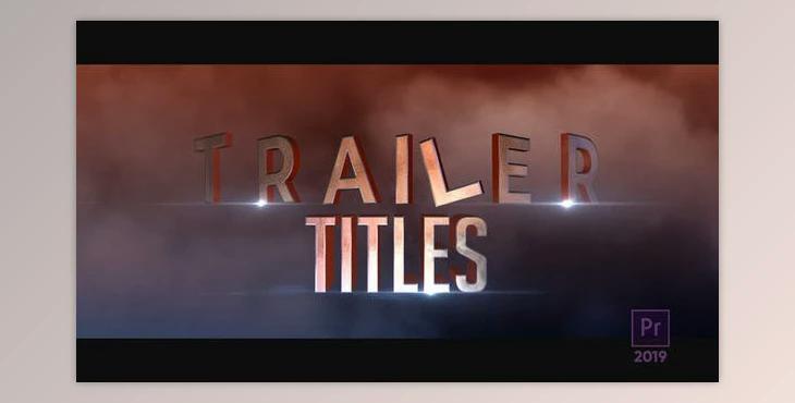 3D Trailer Titles (Videohive 31696641)