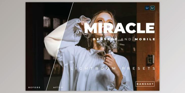 Miracle Desktop and Mobile Lightroom Preset by Bangset